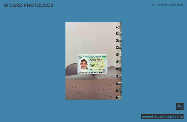 Beispielvorschau für das Foto des ruandischen Personalausweises